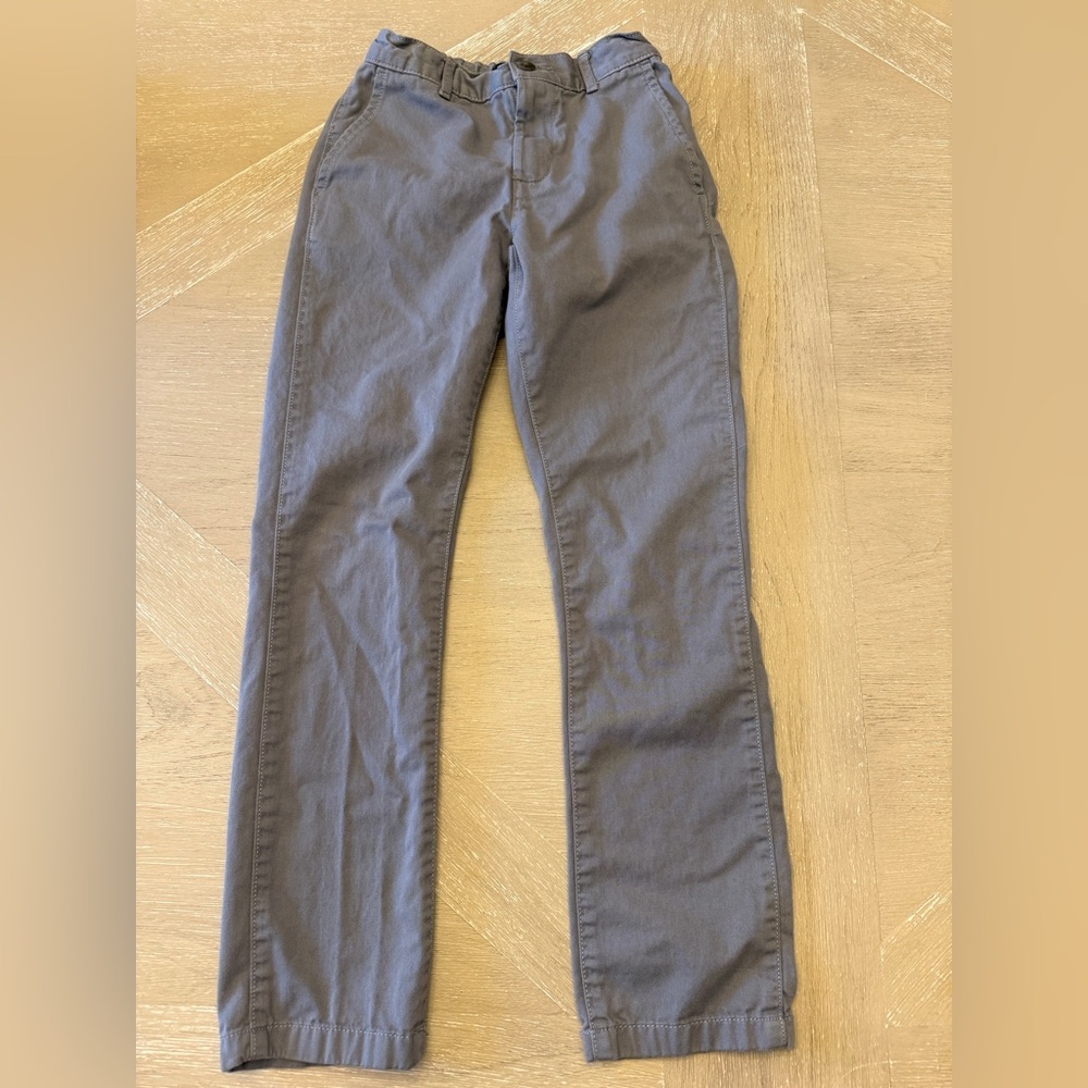 Place Light Gray Adjustable Waist Pants Sz 10